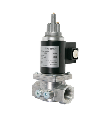 ZEVS. Slow opening with flow regulator Solenoid Valve