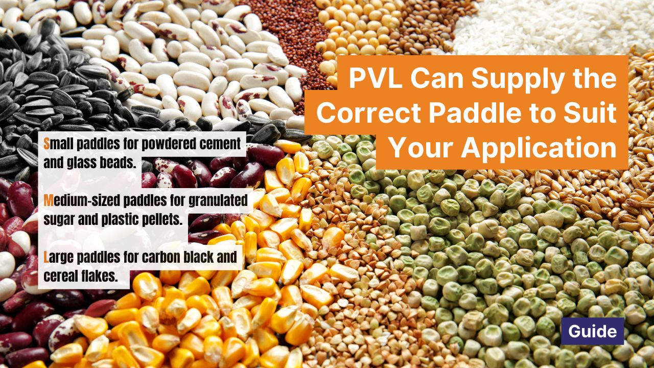 PVL Can Supply the Correct Paddle to Suit Your Application