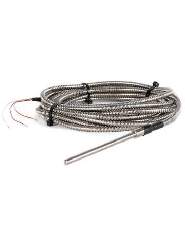 RTD Sensor (Pt100, Pt1000) with Plain Pot, Armoured Conduit & Flying Leads