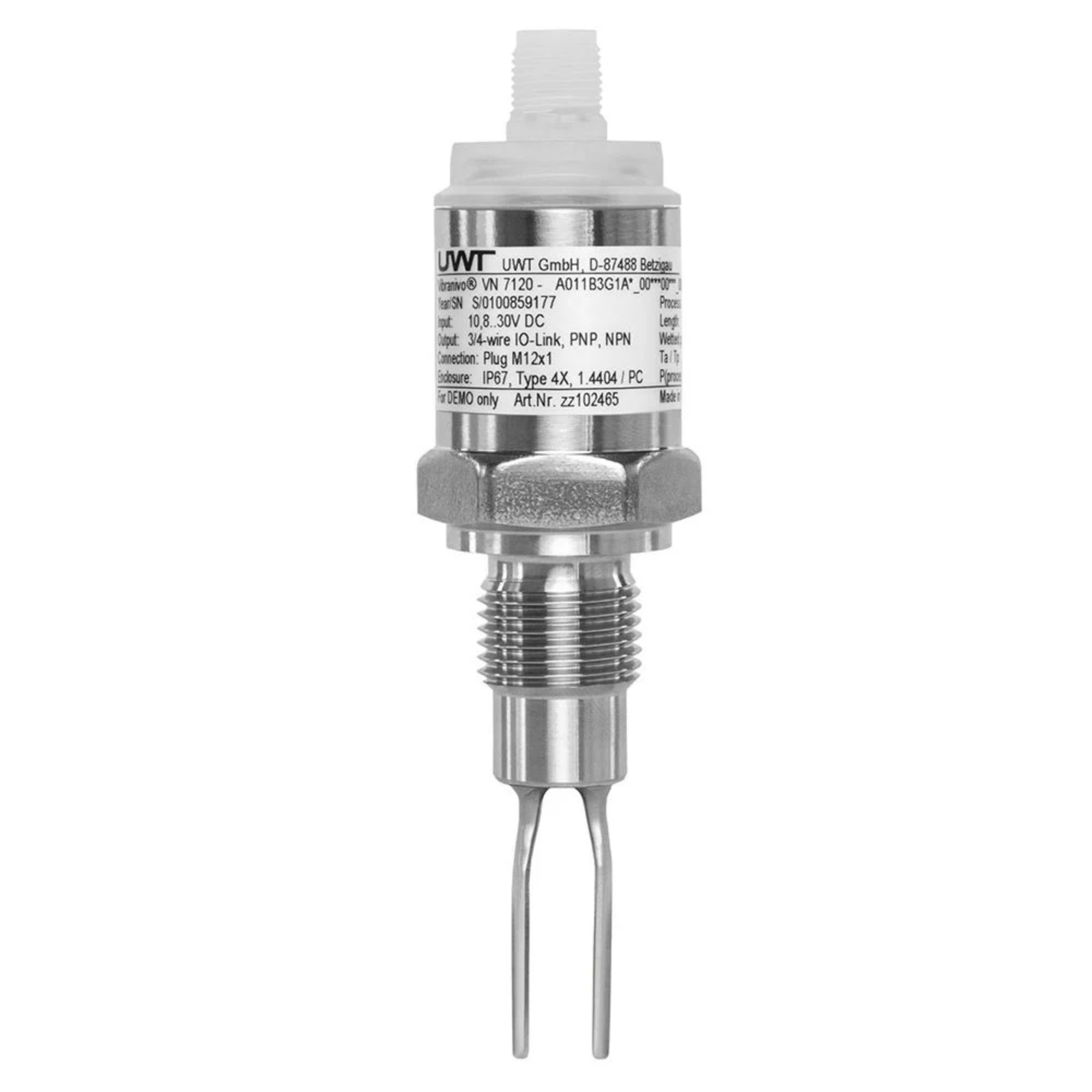 Vibranivo® VN 7120 Vibration Level Switch Compact