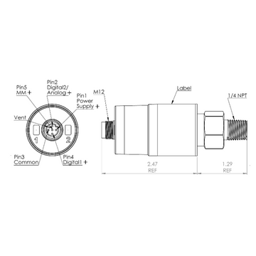 TDEPD Pressure Switch with LED