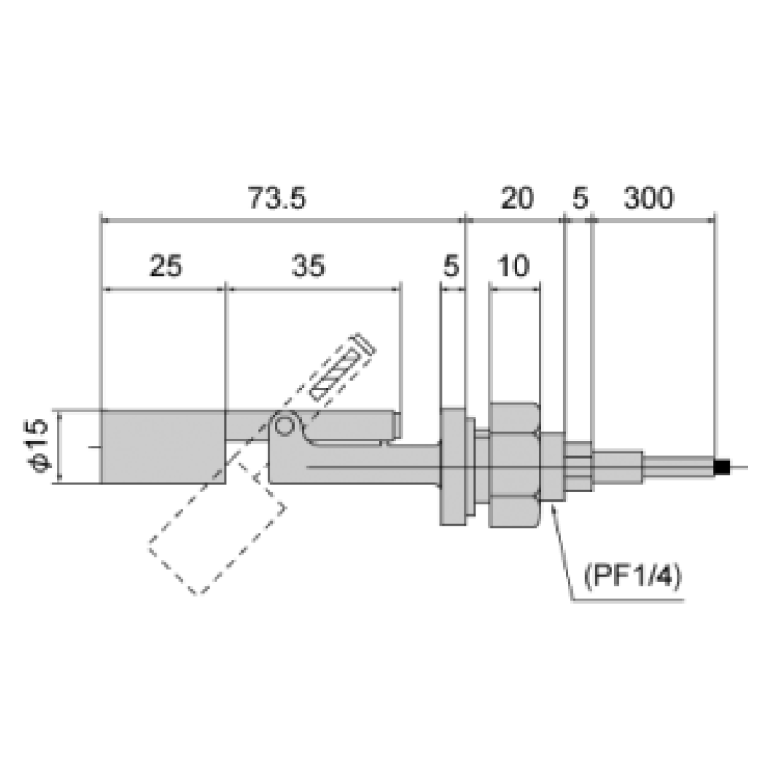 MFS9-N1 Side Entry Level Switch