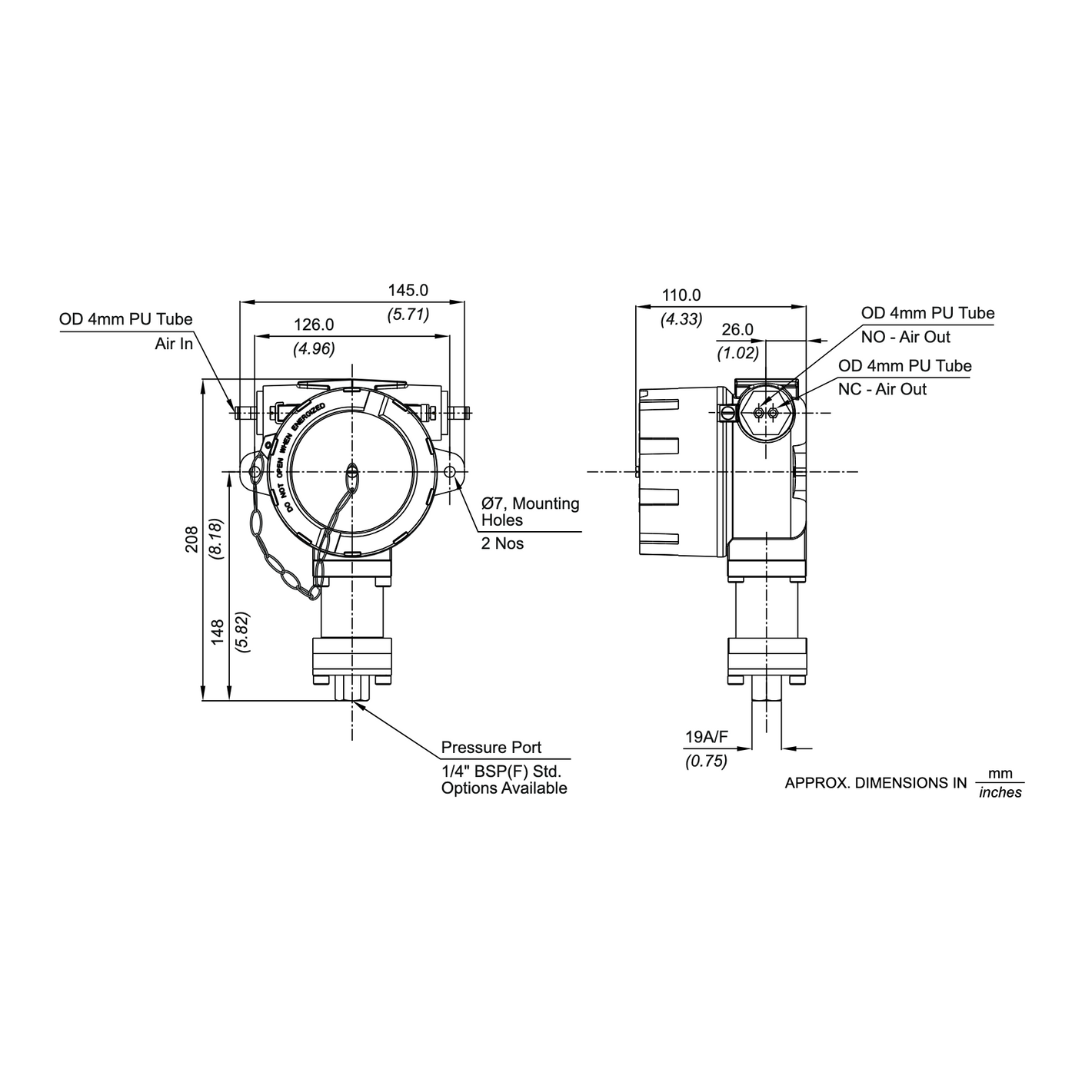 FC High Range Relay Switch