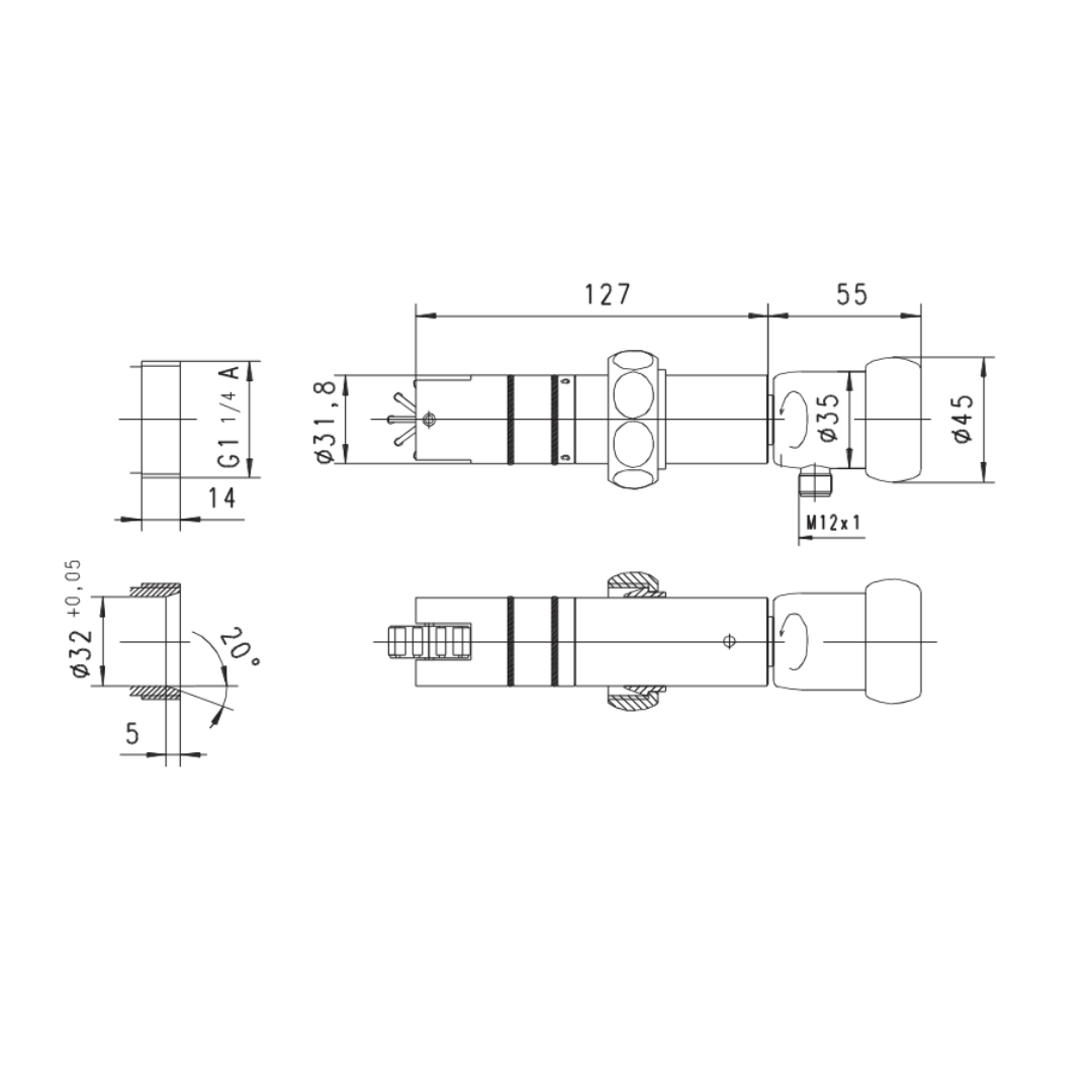 OMNI-RRI-032RMH Flow Transmitter