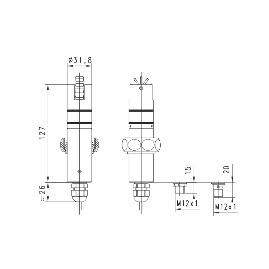 RRI-032RMH Flow Transmitter