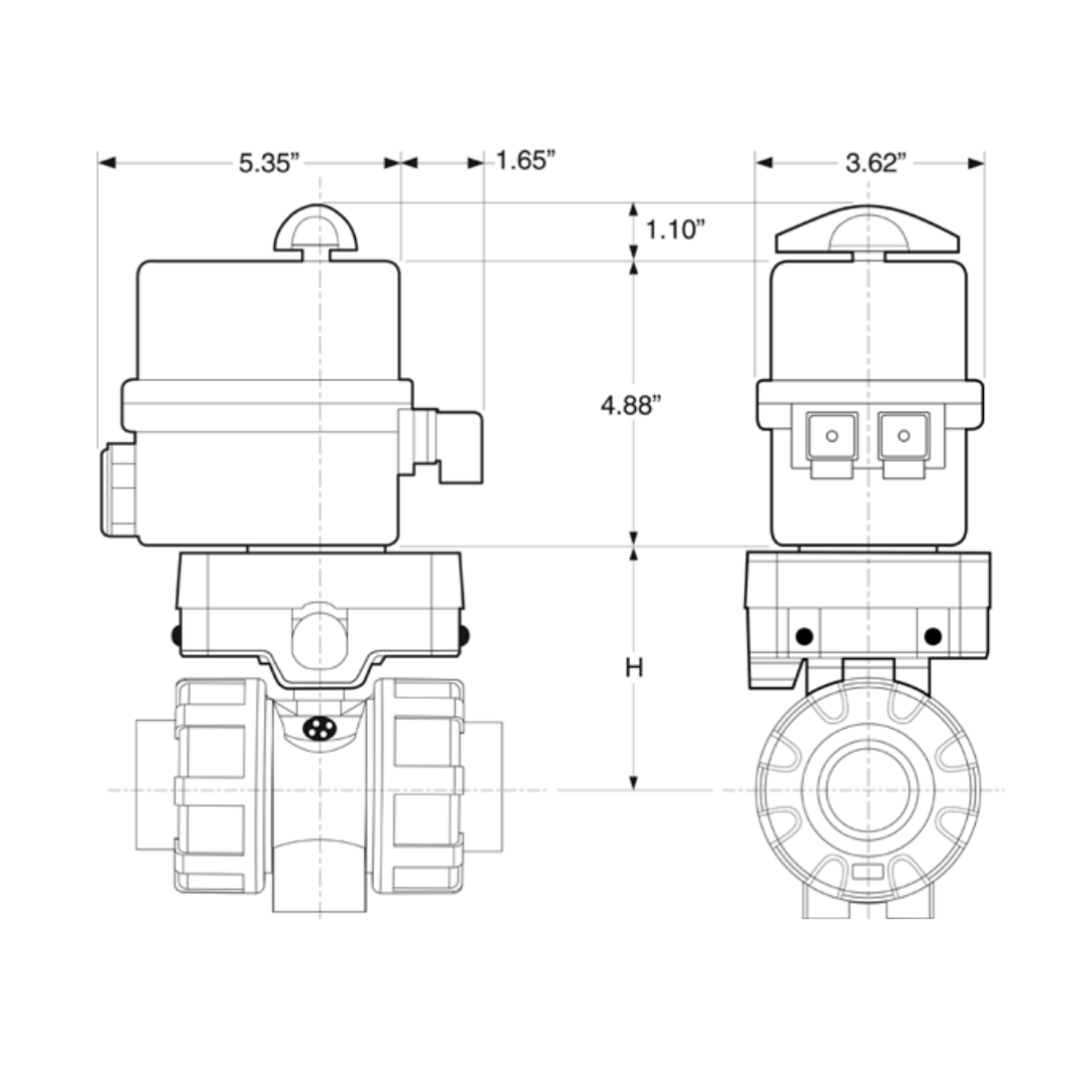 SP Series Proportional Ball Valves