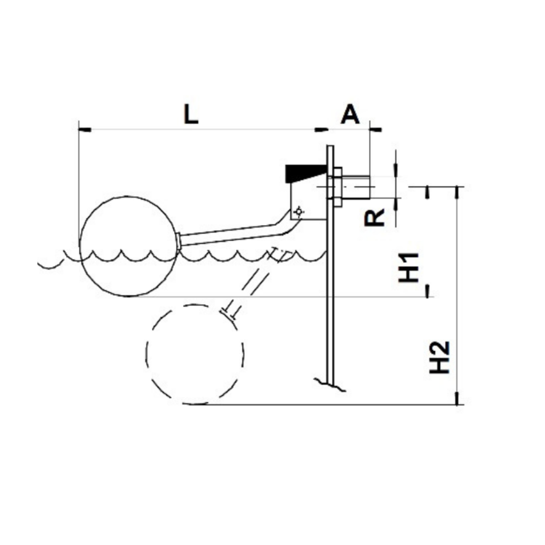 TecFlow Wafer Butterfly Valve With Single Phase Electric Actuator