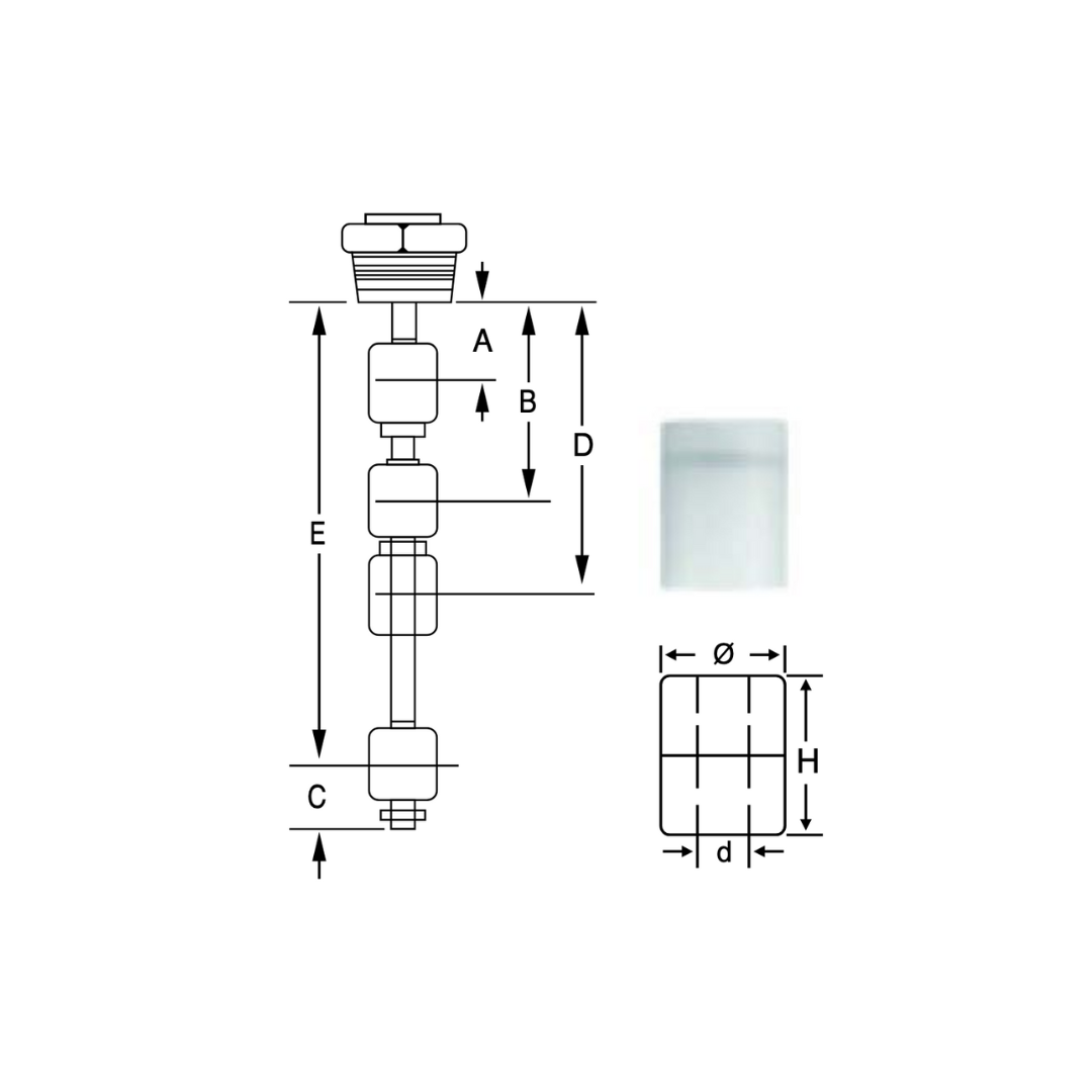 PLF Liquid Level Float Switch