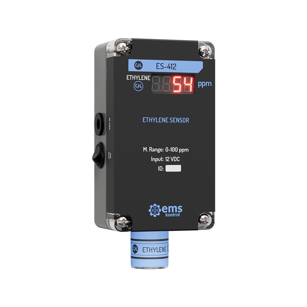 EMS Kontrol ES-412 Portable Ethylene (C₂H₄) Sensor