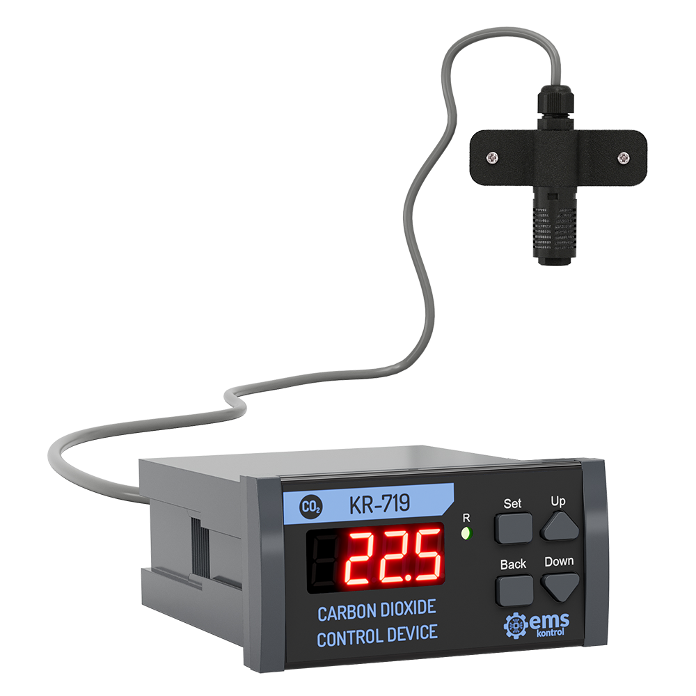 EMS Kontrol KR-719 Panel CO₂ Controller
