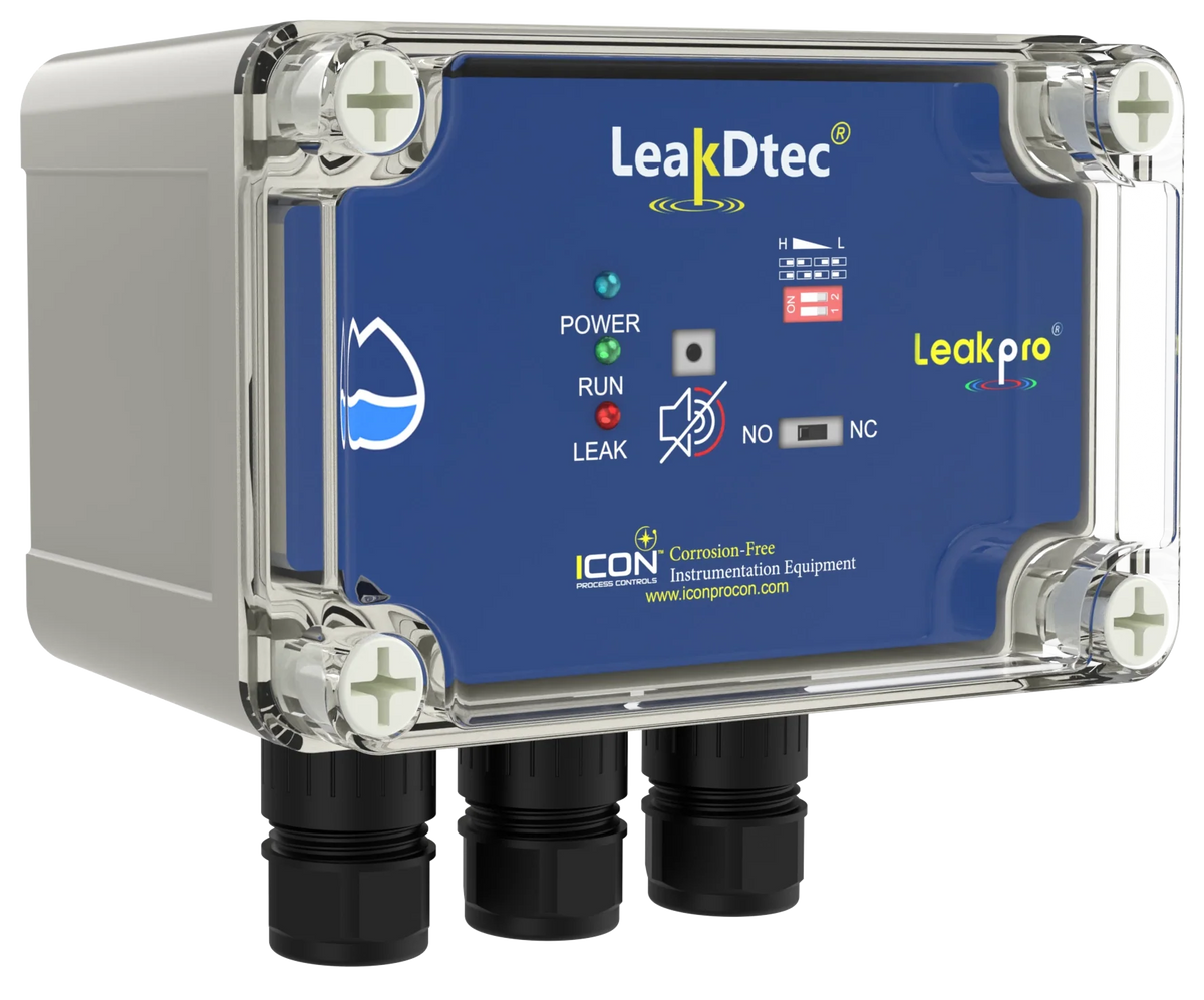 ICON LeakDtec industrial leak detection alarm enclosure