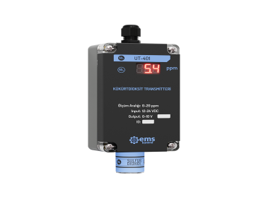EMS Kontrol UT-4XX Sulfur Dioxide Transmitter with Display