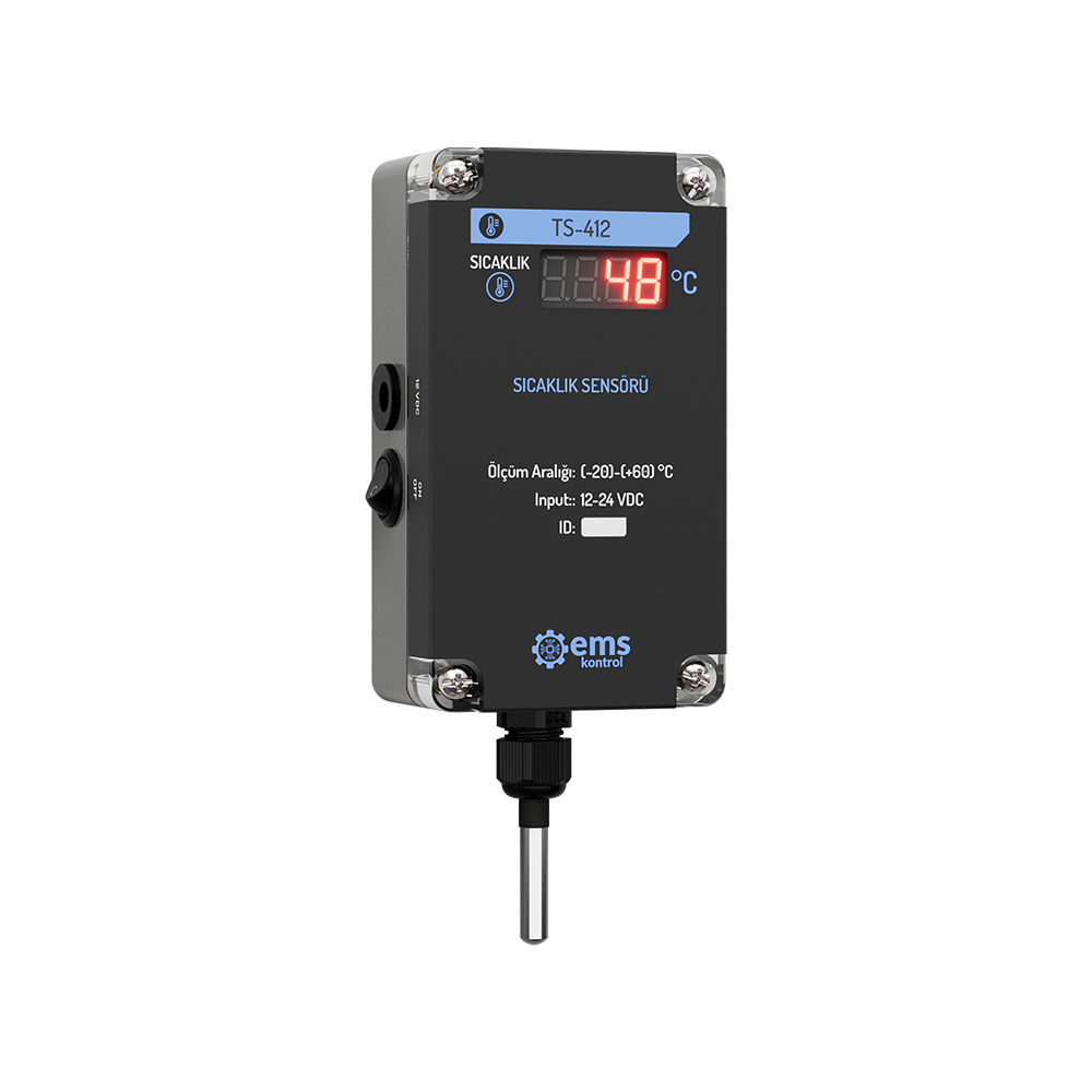EMS Kontrol TS-412 Portable Temperature Sensor