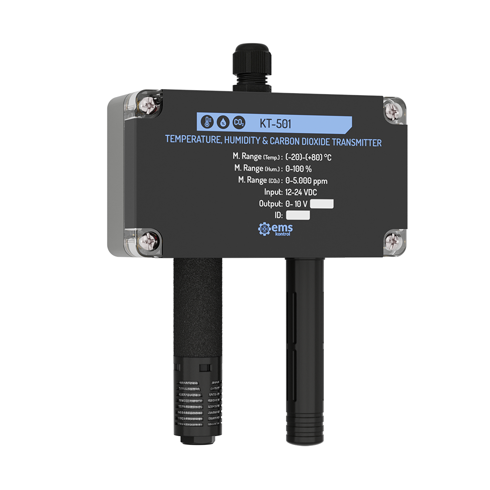 EMS Kontrol KT-5XX Temperature, Humidity & CO₂ Transmitter