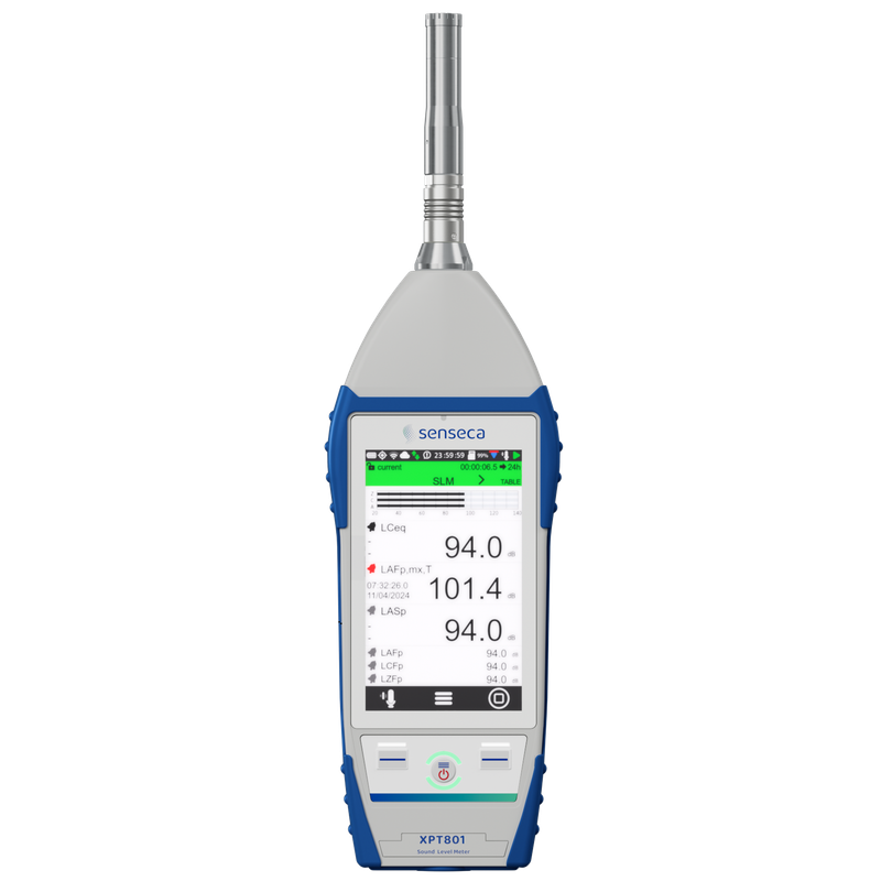 Senseca XPT801 Class 1 sound level meter