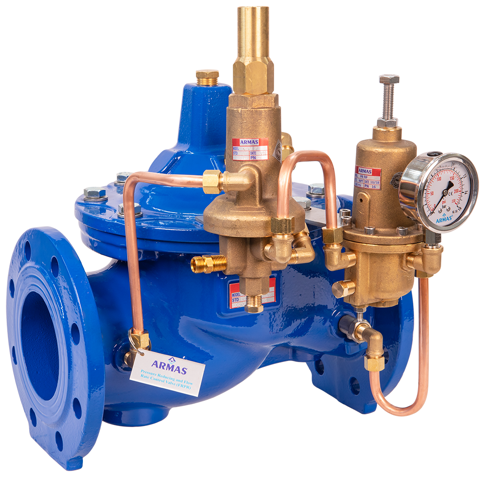 700 series  frpr flow rate control and pressure reducing valve