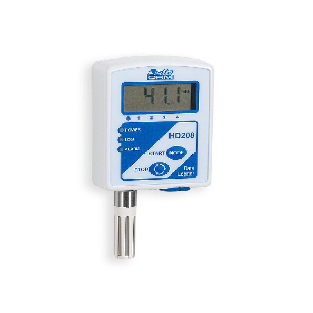 HD208 – Compact Data Logger: Monitoring Temperature, RH and Dew Point