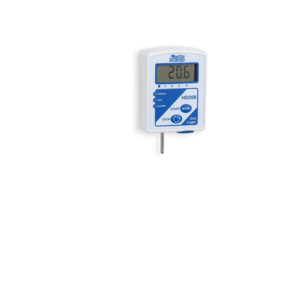 HD208 – Mini Datalogger Compatto – Monitoraggio Temperatura / Umidità Relativa