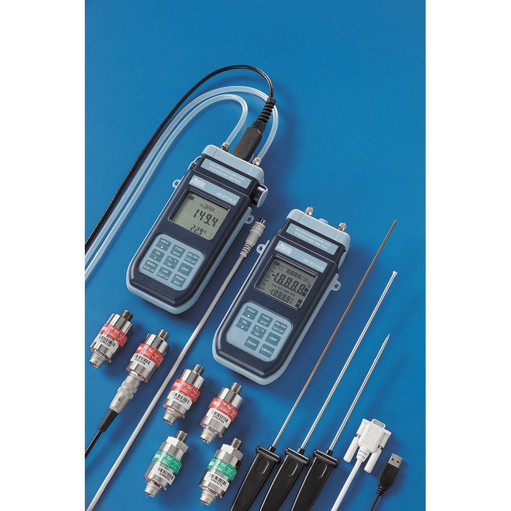 HD2114.2 – Pressure Micromanometer – Thermometer Data Logger