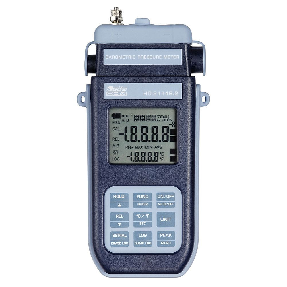 HD2114B.2 – Barometer-Manometer-Thermometer Data Logger