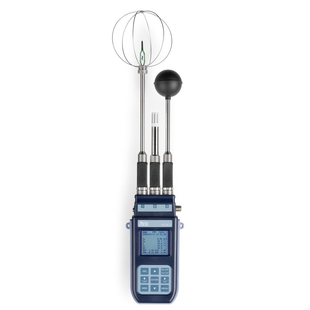 HD32.3 – Data Logger for WBGT, PMW, PPD Measurement