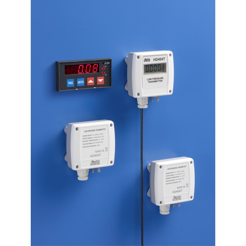 HD404T / HD404ST Series – Low Pressure Transmitters