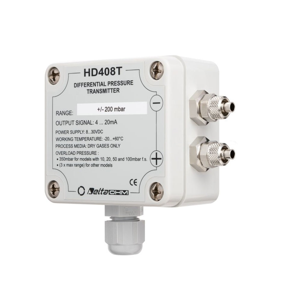 HD408T… / HD4V8T… Series – Relative and Differential Pressure Transmitters