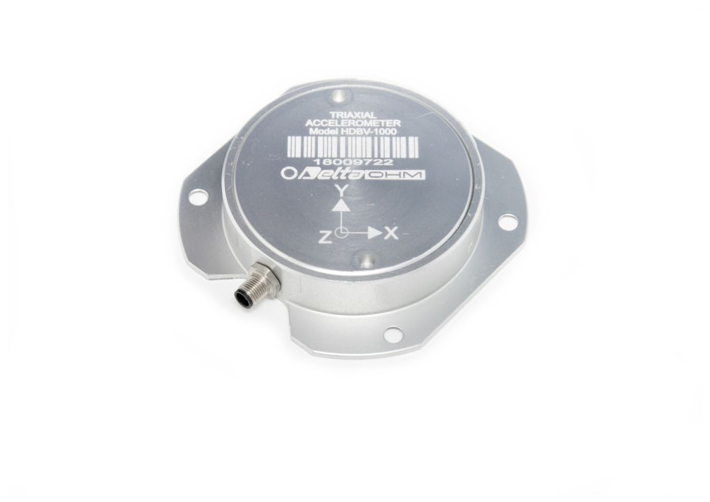 HDBV-1000 – IEPE Triaxial High Sensitivity Accelerometer 10V/g