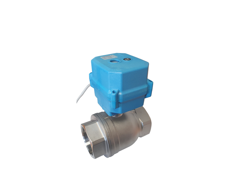 2″ BSP Motor actuated WRAS ball valve 12-24vAC/DC or 110-240vAC
