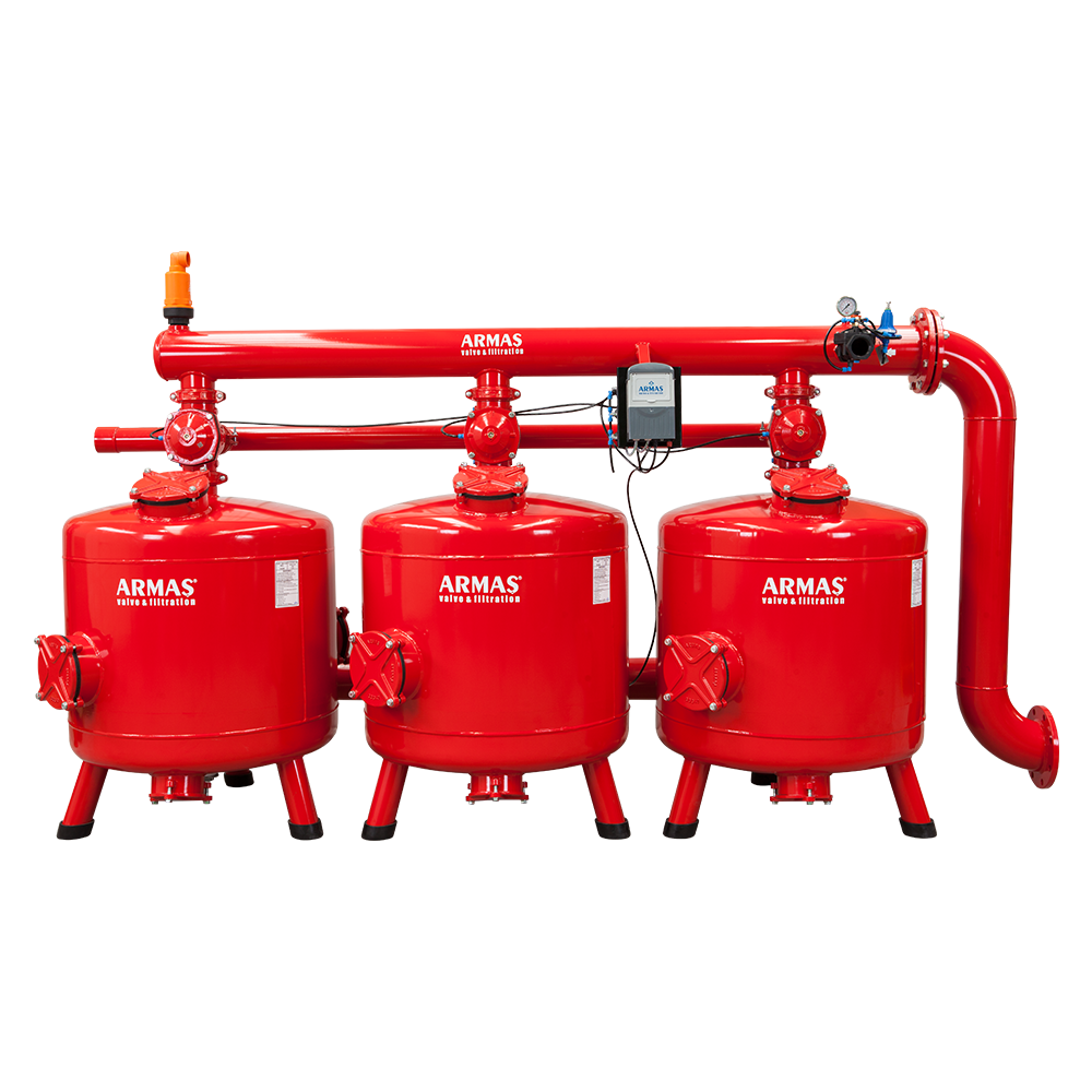 a10 series  automatic gravel filter system-full set